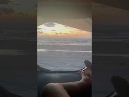 The best view in Texas /Sunrise at Padre Island National Seashore ASMR #rooftoptents #beach #sunrise