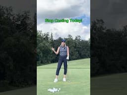 Stop Blaming Your Left Arm! #golf #tips #golfinstruction #golfgirl