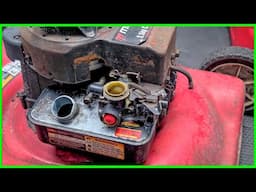 Briggs and Stratton 3.5 HP Lawnmower Engine Runs Terrible