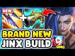 THIS BRAND NEW JINX BUILD IS GOING TO BREAK HER FOREVER! (NEW ARCANE JINX SKIN)