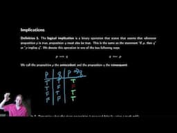 Propositional Logic 4 - Implication