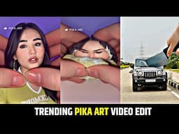 Pika Art Se Video Kaise Banaye | Pika Art Squish Effect | Pika Art Full Tutorial