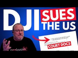 DJI take US Gov to COURT!  Docs Summary