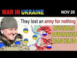 20 Nov: BRUTAL DEFEAT. Russians ARREST ALL GENERALS. Siversk Offensive Ended. | War in Ukraine