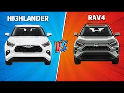 2025 Toyota RAV4 Vs. 2025 Toyota Highlander