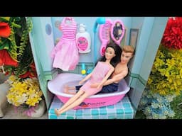 Barbie Doll All Day Routine In Indian Village/Sita Ki Kahani Part-290/Barbie Doll Bedtime Story||