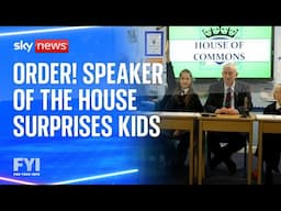 FYI: Kids get a surprise visit from a member of UK parliament