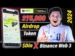 Proft 100% Airdrop $100 🚀- XData Din Airdrop X Binance Web 3.0 Steps | $Din Airdrop Steps 2024🚀