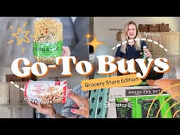 My Favorite Grocery Store Go-To Buys! Costco, Trader Joe’s + Sprouts 2024