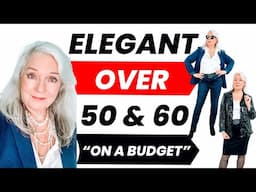 Look Classy & Elegant On A Budget Women Over 50 & 60