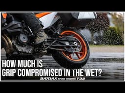 Riding in the wet: Pushing to the limits