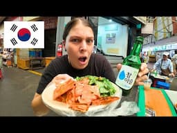 KOREAN STREET FOOD HEAVEN in Seoul 🇰🇷 Gwangjang Market