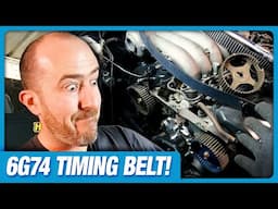 Facing My Fears! Replacing the Mitsubishi Magna's 6G74 Timing Belt, Water Pump & More!