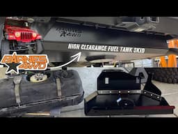 Jeep TJ High Clearance Fuel Tank Skid Plate Installation - Barns 4WD