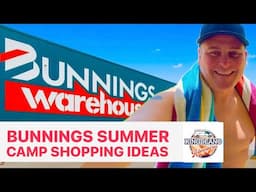 Bunnings Camp Shopping Ideas / Affordable Camping Ideas / Summer Camping / Free Camping Australia