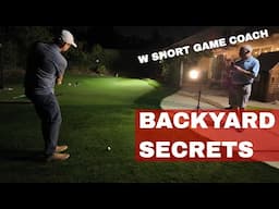 I took a lesson w the new TOUR COACH that teaches in HIS BACKYARD! #golf