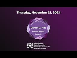 2024 Daniel G. Hill Human Rights Awards