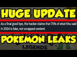 GAME FREAK HACKER CONFIRMS KHU IS A FRAUD! (Pokemon Leaks)