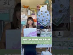 Postpartum recovery kit and Bibs! #Shorts #shortsvideo