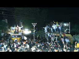 Exclusive visuals - Solapur || Sri #PawanKalyan Campaign for #MahaYuti in Maharashtra