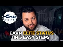 How to Fast-track Alaska Airlines Elite Status in 2025!