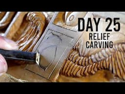 How to Carve an Acorn - Day 25