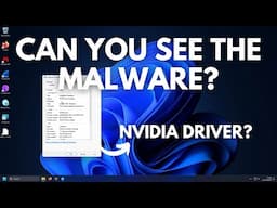 Can you spot if you have malware being installed?