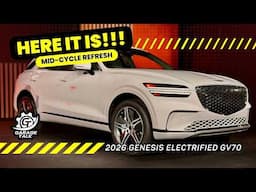 2026 Genesis Electrified GV70 // Global Reveal