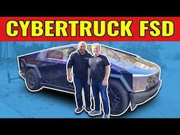 Tesla Cybertruck Full Self Driving (FSD) 12.5.5 Review