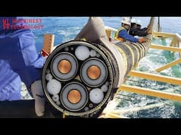 How Giant Submarine Power Cables & Wind Power Station Are Made - Heavy Equipment Machinery Works