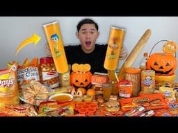 ORANGE FOOD MUKBANG! (masarap lahat)