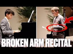 FAMILY PIANO RECITAL TO REMEMBER | PLAYING PIANO WITH A BROKEN ARM