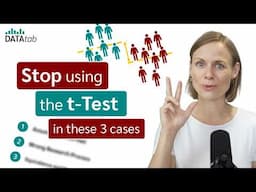 When not to use the t-test! 3 Scenarios Where the T-Test Fails...