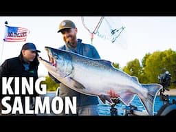 INSANE 360 Fishing for HUGE SALMON w/ @AddictedFishing (CATCH CLEAN COOK)