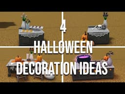 4 Halloween Decoration Ideas | Welcome To Bloxburg |