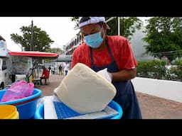 Amazing Hardworking Man ! The most famous $0.8 Fried Carrot Cake in Penang | Malaysian Street Food