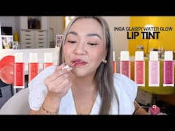 PINAKA-COMFY NA GLOSSY LIP TINT NA NATRY KO?! INGA GLASSY WATER GLOW LIP TINT REVIEW