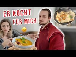 Mein Freund kocht 1 Tag für mich (er kocht nie)