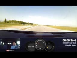 TopSpeed Track Test by Andrej Kulundzic on NAVAK Sport - Porsche Taycan Turbo / 1:31.316