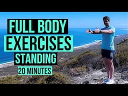 Whole Body Exercises For Seniors & Beginners (20 Minutes, Standing). Includes Walking and Relaxation