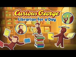 Curious George: Librarian for a Day Exciting Read Aloud Kids Book | Join the Adventure! 📘🌟