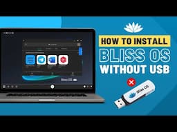 Install Bliss OS on PC without USB Drive