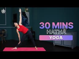 30 Mins Hatha Yoga at Home | Yoga For Beginners | Yoga At Home | Yoga Practice | @cult.official