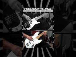 Precision Bass vs Jazz Bass