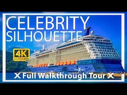 Celebrity Silhouette | Full Walkthrough Ship Tour & Review | 4K HD Full Video | Check it Out!