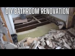 🔨🪛DIY HOUSE RENOVATION | BATHROOM JOURNEY AND REVEAL