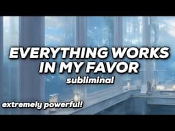 UNIVERSE'S FAVORITE SUBLIMINAL ☁️ Extremely powerful binaural subliminal