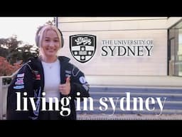 sydney diaries | last week of classes at USYD + running errands!