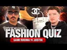 Sami Rhoma vs Justin! FASHION QUIZ 👕⁉️