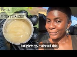 Your face will glow!!! | How to make diy face moisturizer for glowing and hydrated skin